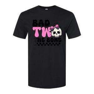 Bad Two The Bone Birthday 2nd Halloween Birthday Softstyle CVC T-Shirt