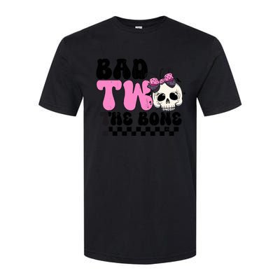 Bad Two The Bone Birthday 2nd Halloween Birthday Softstyle CVC T-Shirt