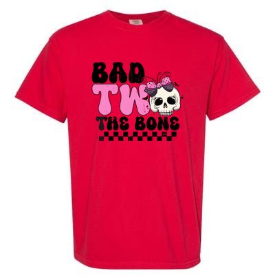 Bad Two The Bone Birthday 2nd Halloween Birthday Garment-Dyed Heavyweight T-Shirt