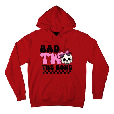 Bad Two The Bone Birthday 2nd Halloween Birthday Hoodie