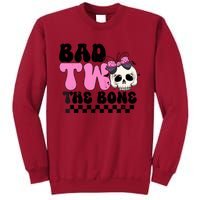 Bad Two The Bone Birthday 2nd Halloween Birthday Tall Sweatshirt