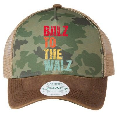 Balz To The Walz Harris Walz 2024 Legacy Tie Dye Trucker Hat