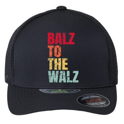 Balz To The Walz Harris Walz 2024 Flexfit Unipanel Trucker Cap