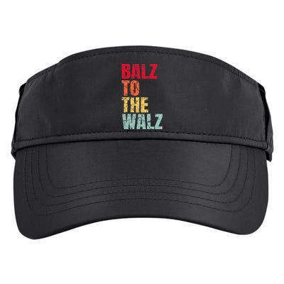 Balz To The Walz Harris Walz 2024 Adult Drive Performance Visor