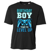 Birthday Time to Level Up Matching Video Gamer Birthday Cooling Performance Crew T-Shirt