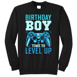 Birthday Time to Level Up Matching Video Gamer Birthday Sweatshirt