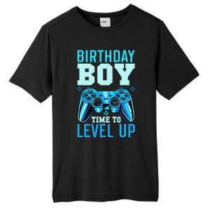 Birthday Time to Level Up Matching Video Gamer Birthday Tall Fusion ChromaSoft Performance T-Shirt