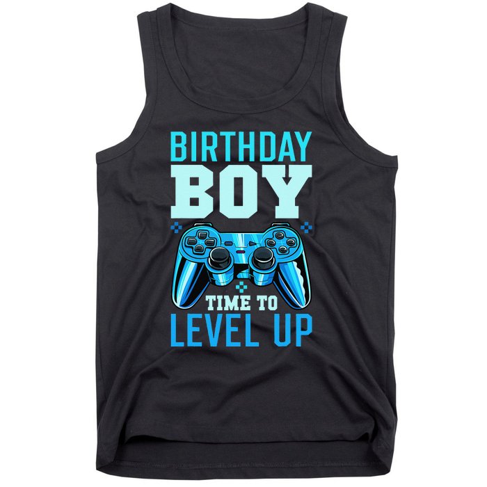 Birthday Time to Level Up Matching Video Gamer Birthday Tank Top