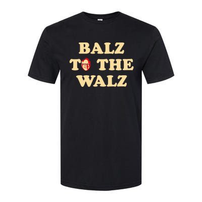 Balz To The Walz Harris Walz 47 President 24 Election Funny Softstyle CVC T-Shirt