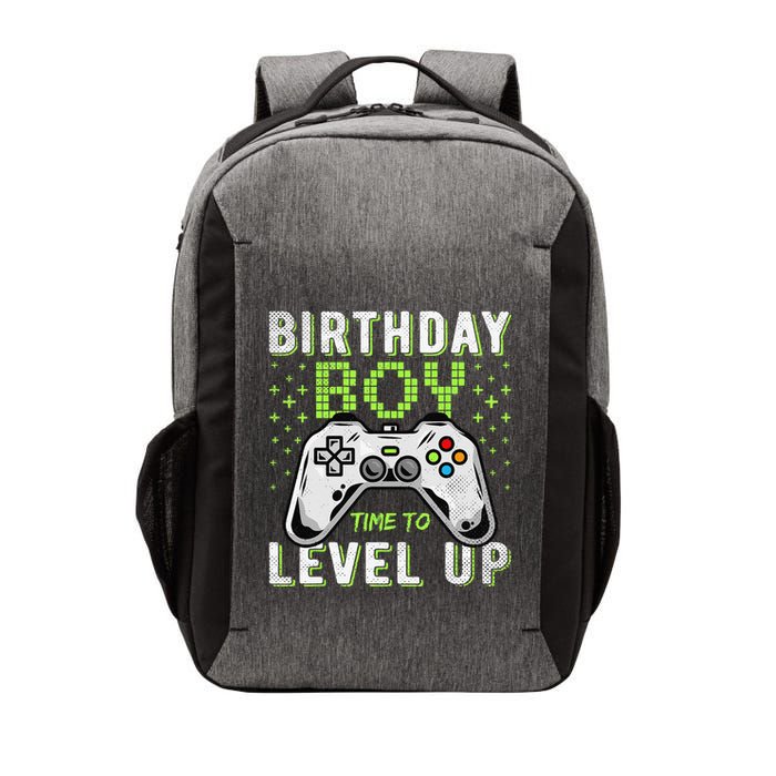 Birthday Time To Level Up Video Game Birthday Vector Backpack