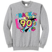 Back To The 90s Outfits Retro Costume Party Cassette Tape Tall Sweatshirt