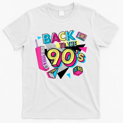 Back To The 90s Outfits Retro Costume Party Cassette Tape T-Shirt