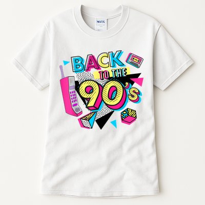 Back To The 90s Outfits Retro Costume Party Cassette Tape Tall T-Shirt