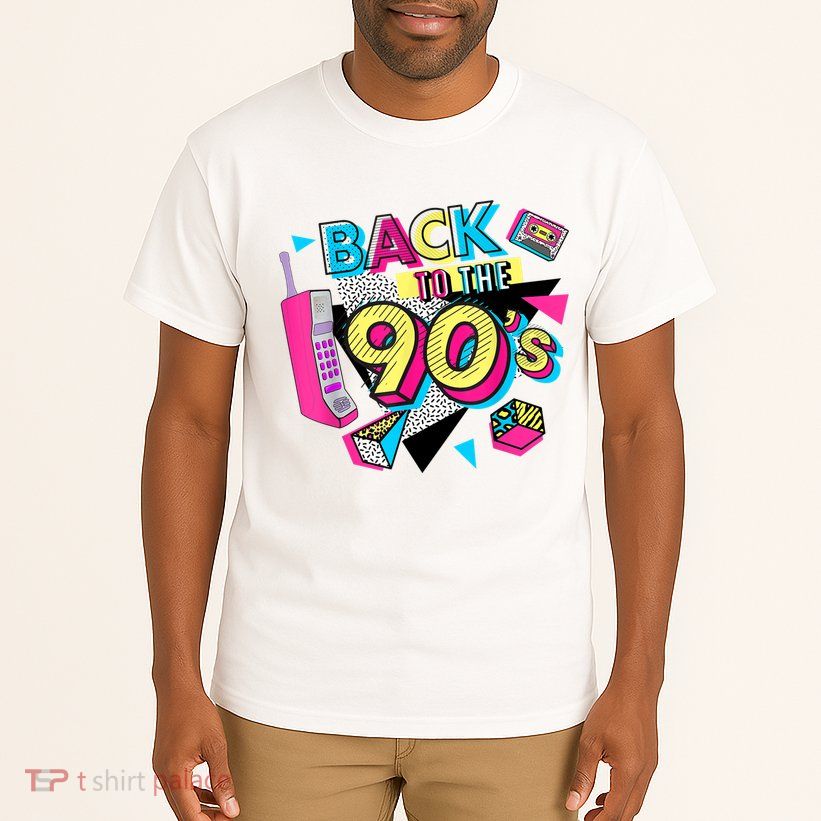 Back To The 90s Outfits Retro Costume Party Cassette Tape Tall T-Shirt