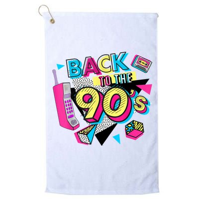 Back To The 90s Outfits Retro Costume Party Cassette Tape Golf Towel