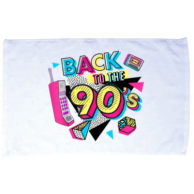 Back To The 90s Outfits Retro Costume Party Cassette Tape Microfiber Hand Towel