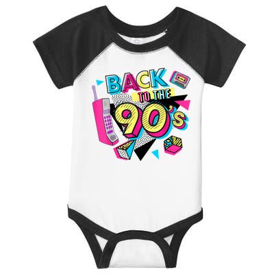 Back To The 90s Outfits Retro Costume Party Cassette Tape Infant Baby Jersey Bodysuit