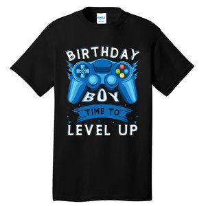 Birthday Time to Level Up Video Game Birthday Gamer Tall T-Shirt