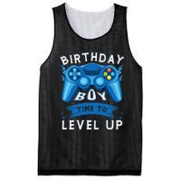 Birthday Time to Level Up Video Game Birthday Gamer Mesh Reversible Basketball Jersey Tank