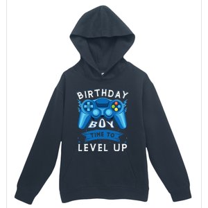 Birthday Time to Level Up Video Game Birthday Gamer Urban Pullover Hoodie