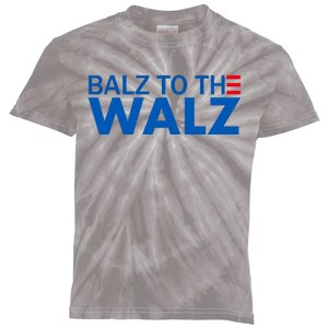 Balz To The Walz Harris Walz 2024 Kids Tie-Dye T-Shirt