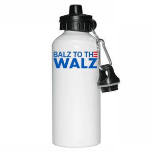 Balz To The Walz Harris Walz 2024 Aluminum Water Bottle