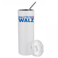 Balz To The Walz Harris Walz 2024 Stainless Steel Tumbler