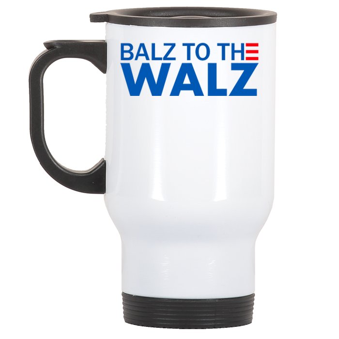 Balz To The Walz Harris Walz 2024 Stainless Steel Travel Mug