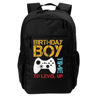 Birthday Time To Level Up Video Gamer Backpack