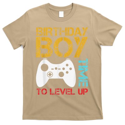 Birthday Time To Level Up Video Gamer T-Shirt