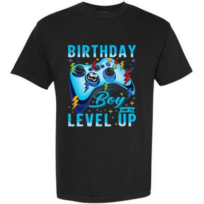 Birthday Time to Level Up Video Game Birthday Gamer Garment-Dyed Heavyweight T-Shirt