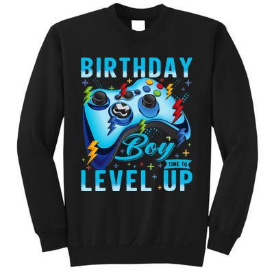 Birthday Time to Level Up Video Game Birthday Gamer Sweatshirt