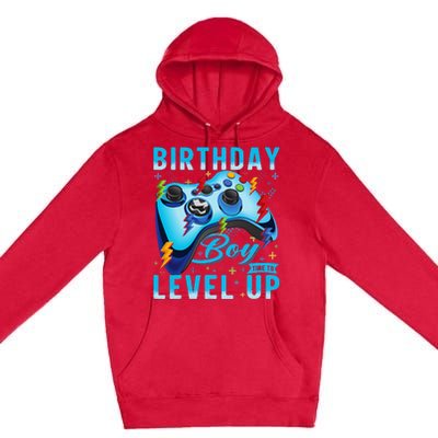 Birthday Time to Level Up Video Game Birthday Gamer Premium Pullover Hoodie