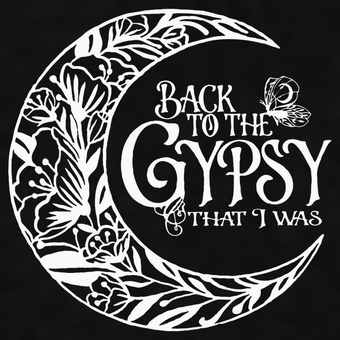 Back To The Gypsy That I Was Ladies PosiCharge Tri-Blend Wicking Tank