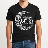 Back To The Gypsy That I Was V-Neck T-Shirt
