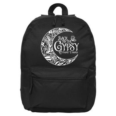 Back To The Gypsy That I Was 16 in Basic Backpack