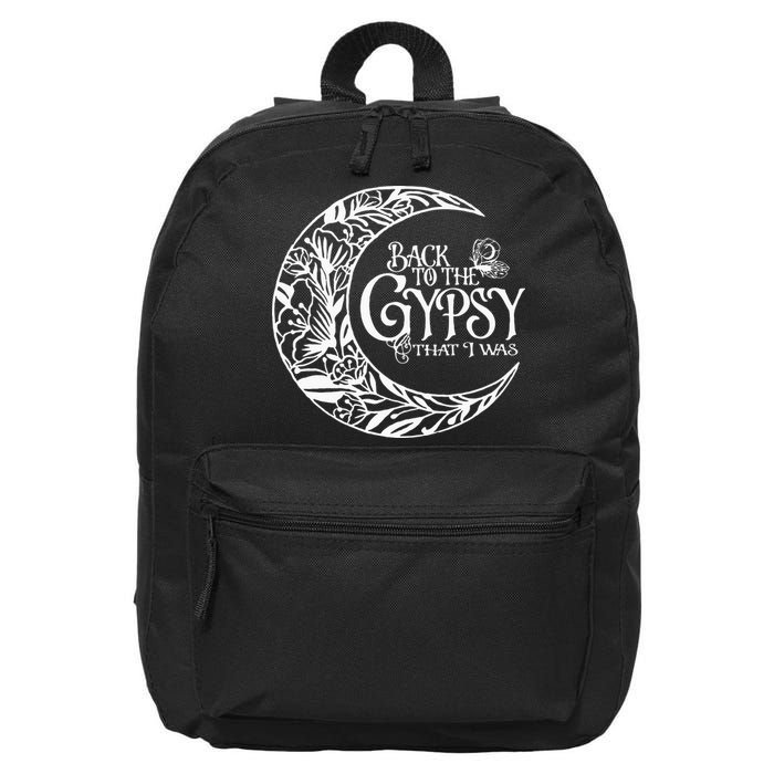 Back To The Gypsy That I Was 16 in Basic Backpack