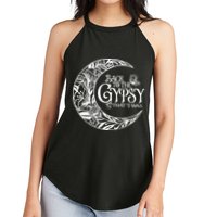 Back To The Gypsy That I Was Women's Perfect Tri Rocker Tank