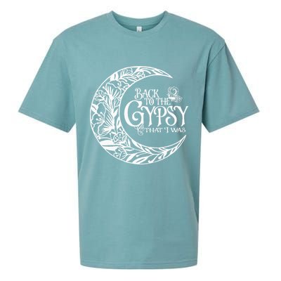 Back To The Gypsy That I Was Sueded Cloud Jersey T-Shirt