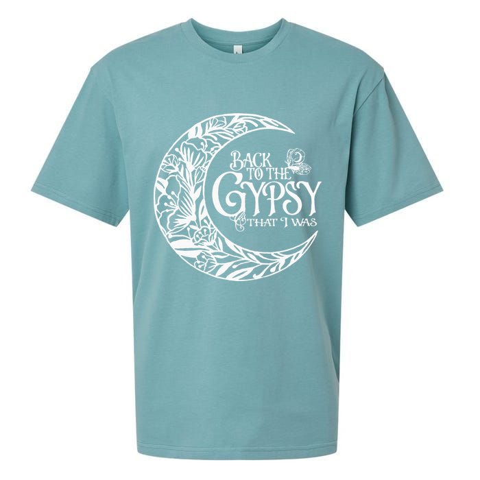 Back To The Gypsy That I Was Sueded Cloud Jersey T-Shirt