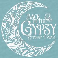 Back To The Gypsy That I Was Sueded Cloud Jersey T-Shirt
