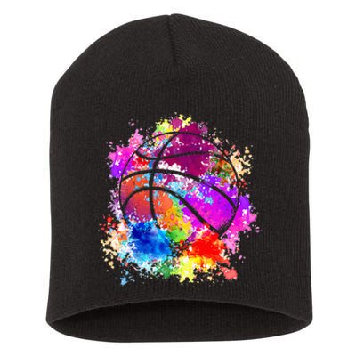 Basketball Teenagers Teens  Baller Dunking Short Acrylic Beanie