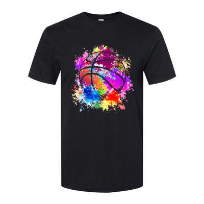 Basketball Teenagers Teens  Baller Dunking Softstyle® CVC T-Shirt