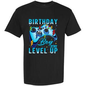 Birthday Time to Level Up Video Game Birthday Gamer Garment-Dyed Heavyweight T-Shirt