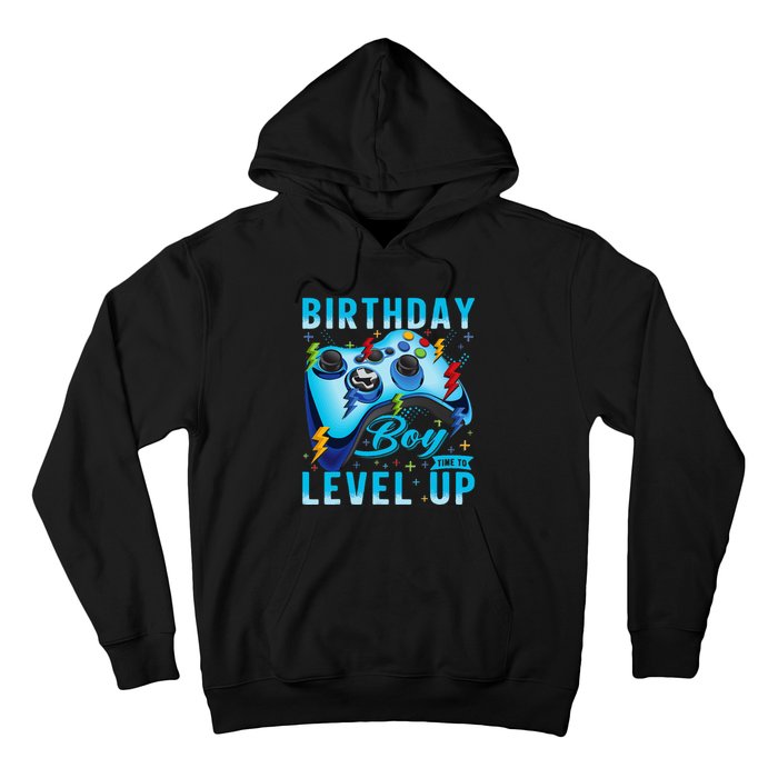 Birthday Time to Level Up Video Game Birthday Gamer Hoodie