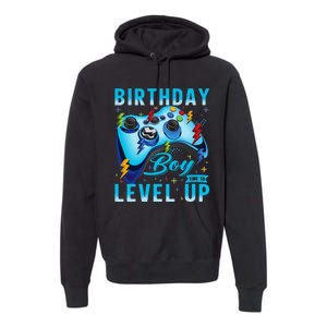 Birthday Time to Level Up Video Game Birthday Gamer Premium Hoodie