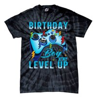 Birthday Time to Level Up Video Game Birthday Gamer Tie-Dye T-Shirt