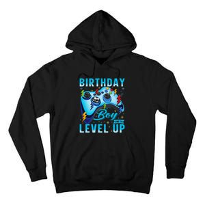 Birthday Time to Level Up Video Game Birthday Gamer Tall Hoodie