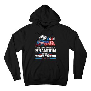 Brandon To Thetrain Station Kinda Day 2024 Hoodie