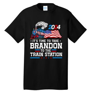 Brandon To Thetrain Station Kinda Day 2024 Tall T-Shirt